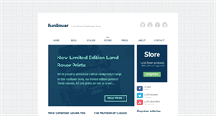 Desktop Screenshot of funrover.com